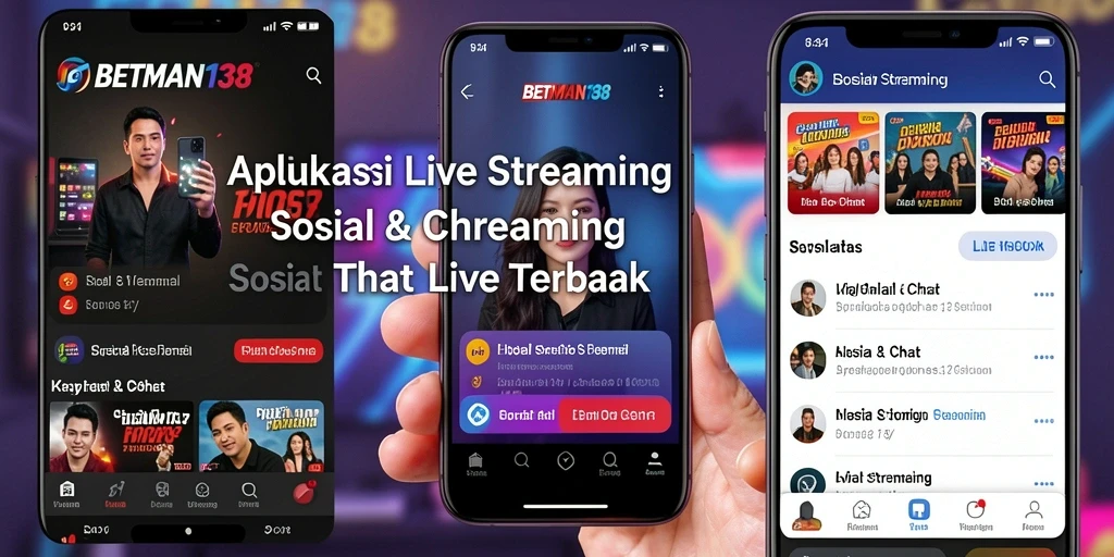Antarmuka BETMAN138 yang interaktif dan menarik untuk Live Streaming.