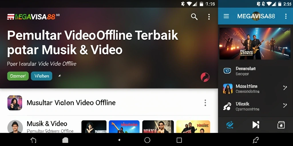 Tampilan antarmuka MEGAVISA88 yang sederhana dan user-friendly.