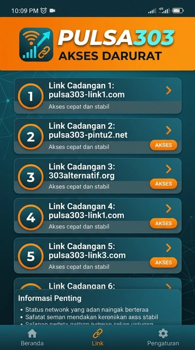 Link Alternatif Terpercaya untuk Mengakses pulsa303