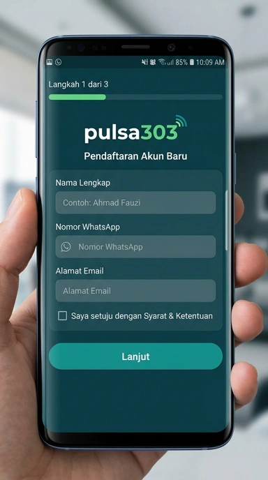 Buat Akun Baru Pulsa303 dengan Mudah dan Praktis
